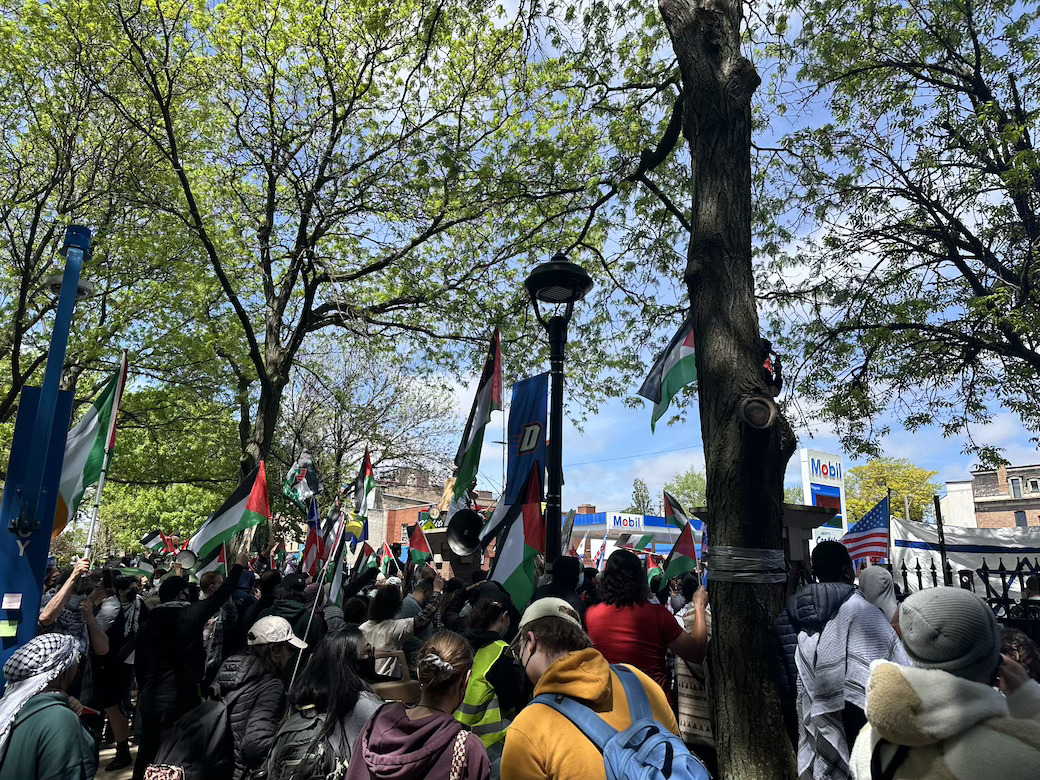 DePaul University’s Gaza Solidarity Encampment